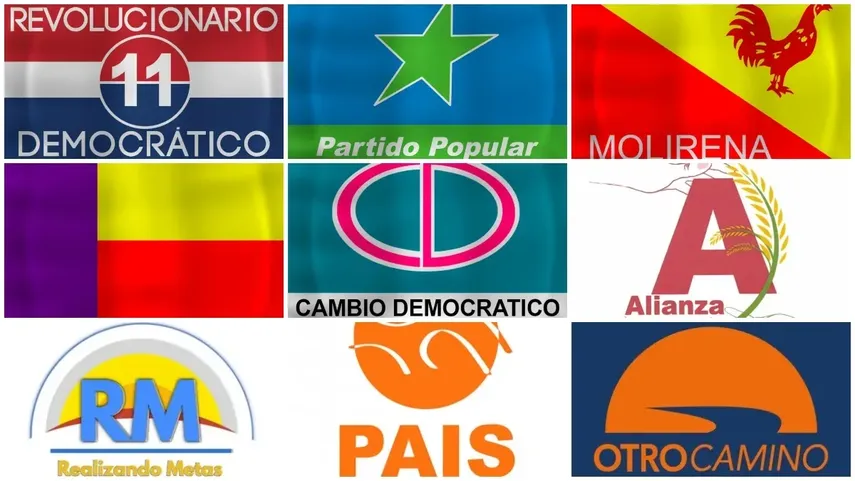 Banderas de partidos politicos Panamá